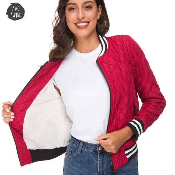 

jacket women new 2019 spring autumn winter velvet lamb coat woman basic parkas outerwear down female clothings, Black;brown