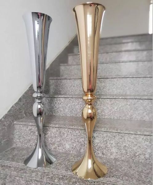 

74cm/)22new style gold edding vase wedding table centerpieces event party flower rack home decoration