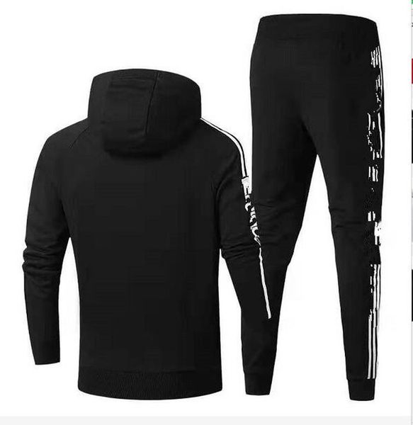 

casual coat famous brand designer mens tracksuit autumn winter men's tracksuits letter print embroidery casual men hot, Gray