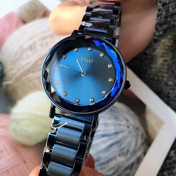 

рука таблица женщин тенденции моды круглый бриллиант стеклянные женские часы большой набор моды british watch top 316 сталь ремешок бутик же, Slivery;brown