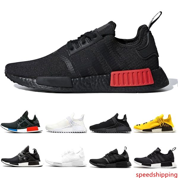 

2020 bred nmd r1 hu human race xr1 mens running shoes pharrell williams oreo og classic men women mastermind japan sports trainers sneakers