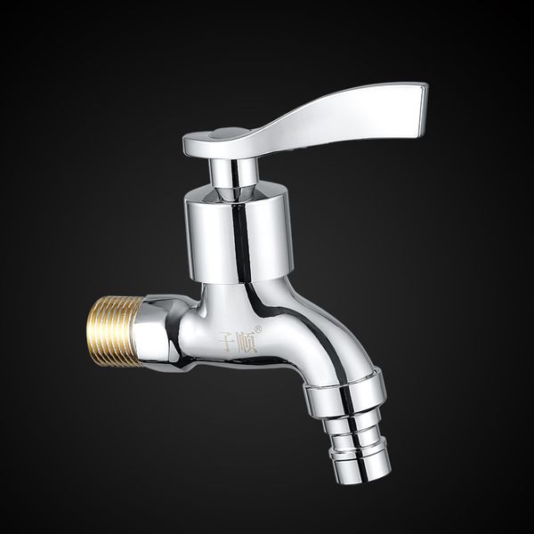 

bathroom sanitary ware parts 1/2" quick open faucet washing machine faucet cold bibcock wall-in taps single cold brass core