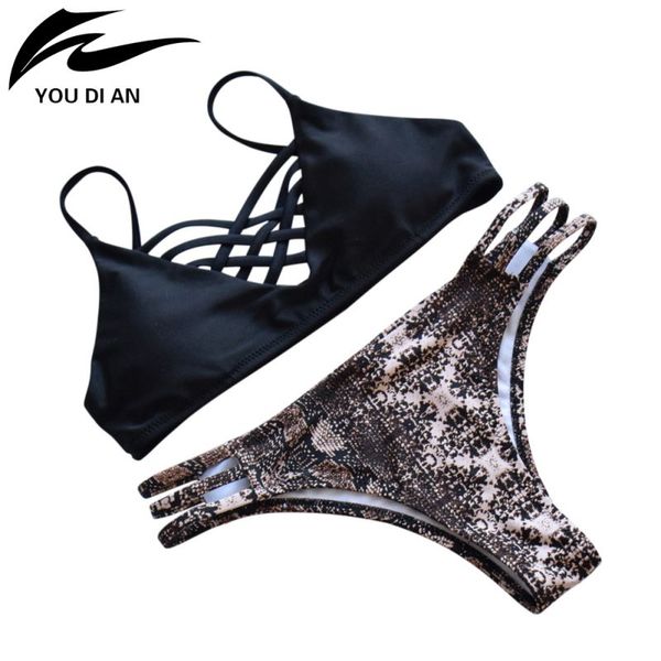 

2019 floral print women bikinis set crochet lace swimsuit strapless push up bandeau beachwear bathing suit bikini set, White;black