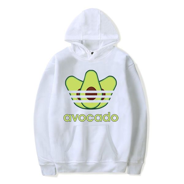 

avocado printed hoodies fashion colorful hoodie mens clothes winter sweatshirts teenager hip hop streetwear hoody for women men, Black