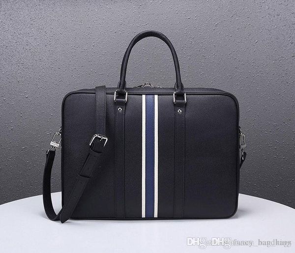 

designer briefcases men business handbag genuine leather lus vit handbag real leather large capacity handbag