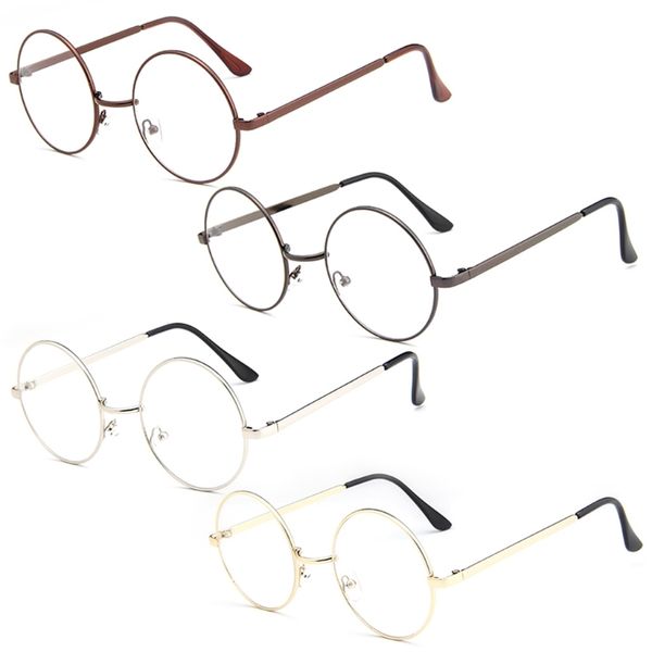 

noenname_ reading glasses vintage men women retro round eyeglasses frame glasses eyewear clear lens hot