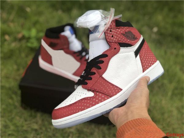 

выпуск аутентичные открытый обувь 1 высокий человек-паук origin story 1s chicago gym red фото синий мужчины открытый обувь 555088-602