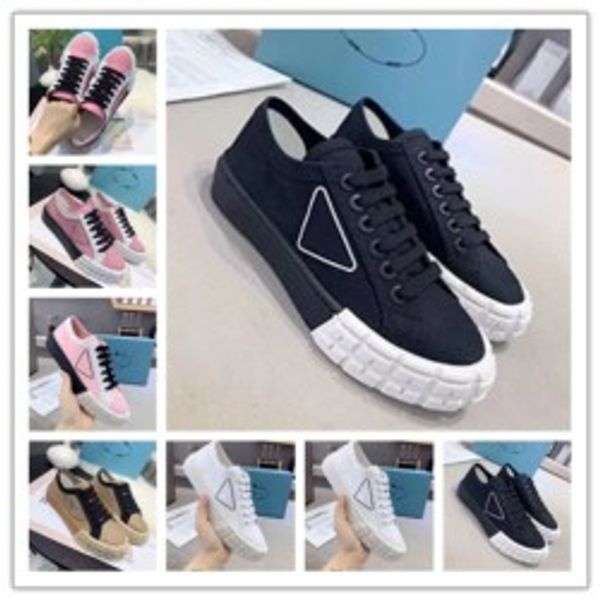 

2020 fashion casual shoes men women classic genuine leather platform espadrilles luxe scarpe firmate size 34-44 m0411, Black