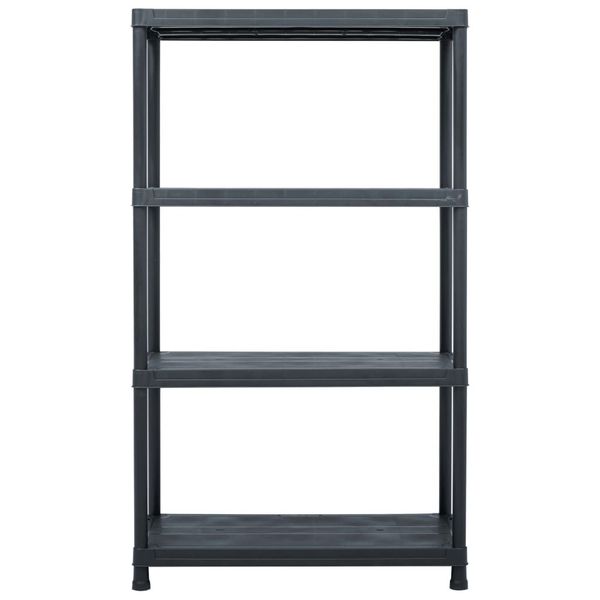 

полки 2 шт 200 кг 80x40x138 cm черный в plastic industrial металлодетекторы
