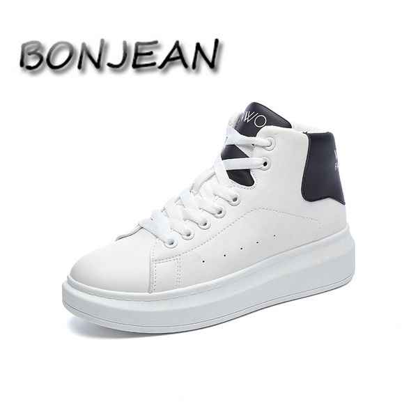

high white shoes woman platform breathable running shoes female fashion casual wedge heel new lady leisure sneakers