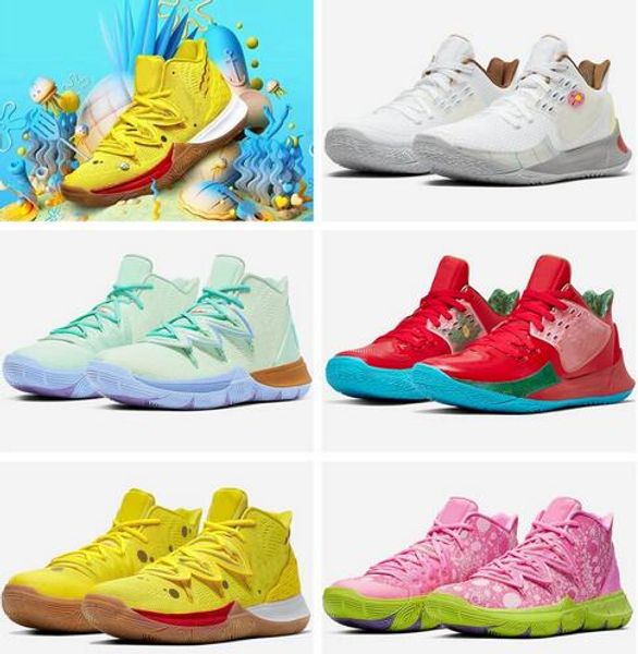 zapatillas de baloncesto de bob esponja