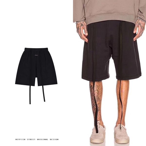 

fear of god 6 th main line streamer shorts season 6 fog casual pants loose sports pants, Red