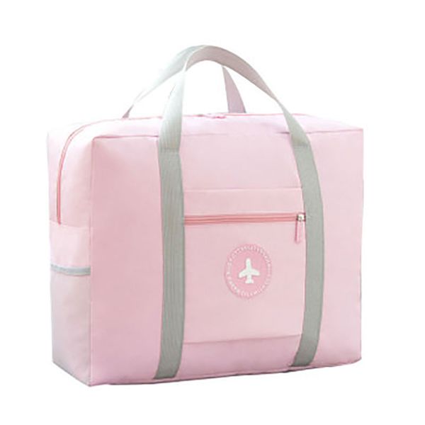 

portable travel bag foldable travel bag large capacity clean color small round standard bar