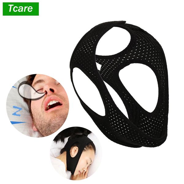 

1pcs anti snoring chin strap ssnoring device adjustable snore reduction belt sleep aids chin strips belt for men women