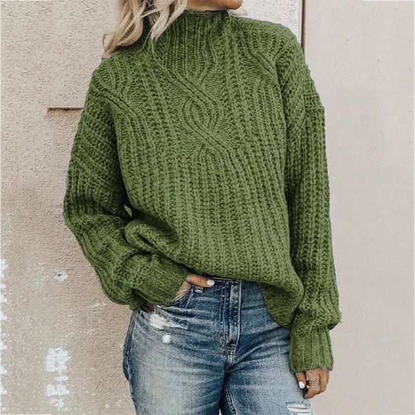 

sweater women's turtleneck twist knit pullover women sweater winter clothes women winter clothes pullover, White;black