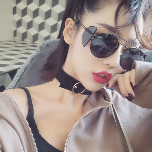 

unique motorbike round sunglasses women cool steampunk sunglasses female shades metal frame shields, White;black