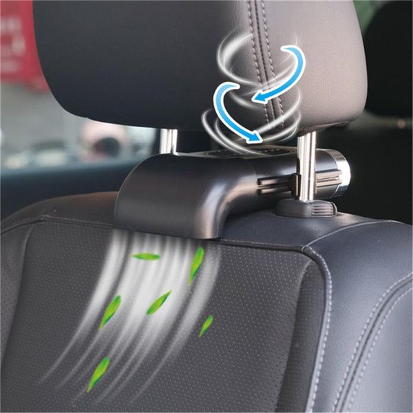 

car air freshener brand multi-functional supplies back conditioning fan universal usb power supply line adjustable cooling