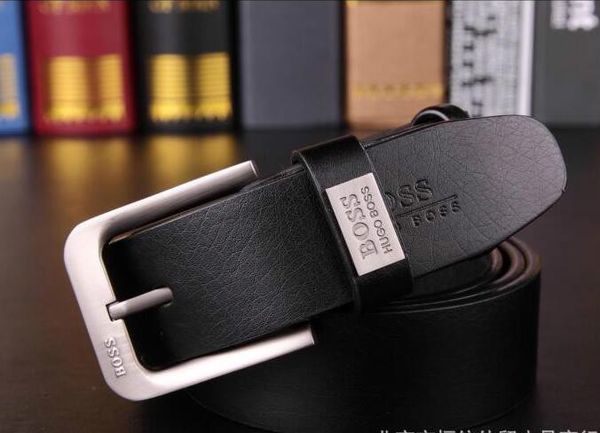 

boss belt boss мужской женский ремень для босса pin металлическая пряжка натуральная кожа топ дизайнер высокое качество роскошные мужские и, Black;brown