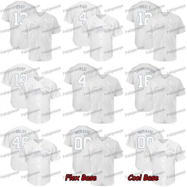 

4 Yadier Molina Yadi 2019 Players' Weekend Paul Goldschmidt Goldy Kolten Wong THEWONGONE808 Matt Carpenter Carp Paul Dejong PAULY St. Louis