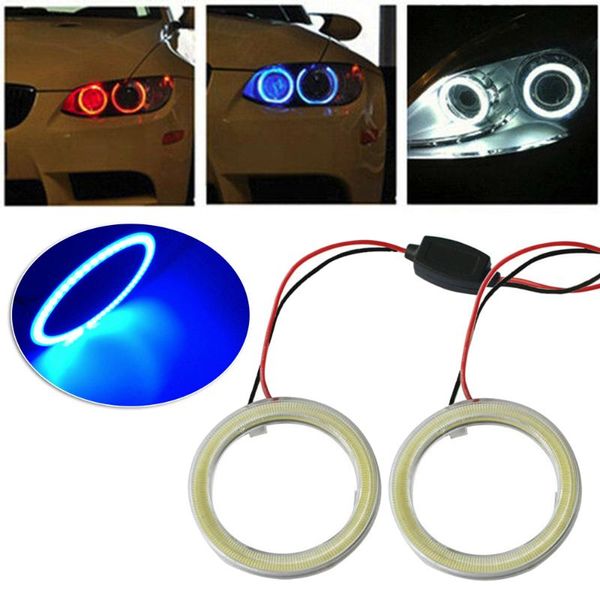 

1 пар angel eye шарик 60mm 45led авто лампа аксессуары фара super bright