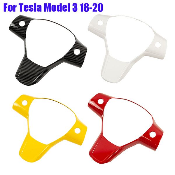 

for model 3 18-20 integrated steering wheel cover sticker 4 colors