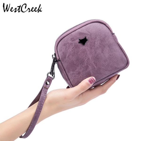 

westcreek бренд женщины искусственная кожа день клатчи браслет изменение кошелек двойной молнии салфетки сумка для хранения леди губная пома