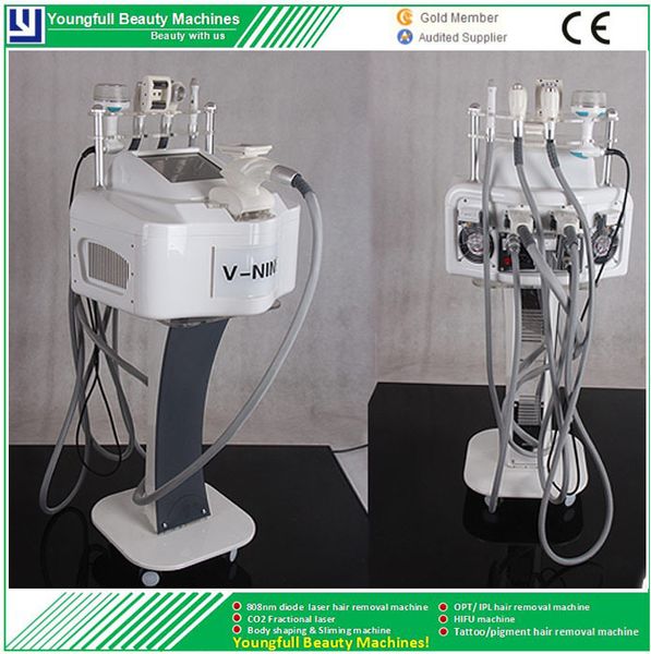 

vertical velashape rf vacuum civiation roller skin tightening face lifting slimming body sculpting laser ultrasound machine