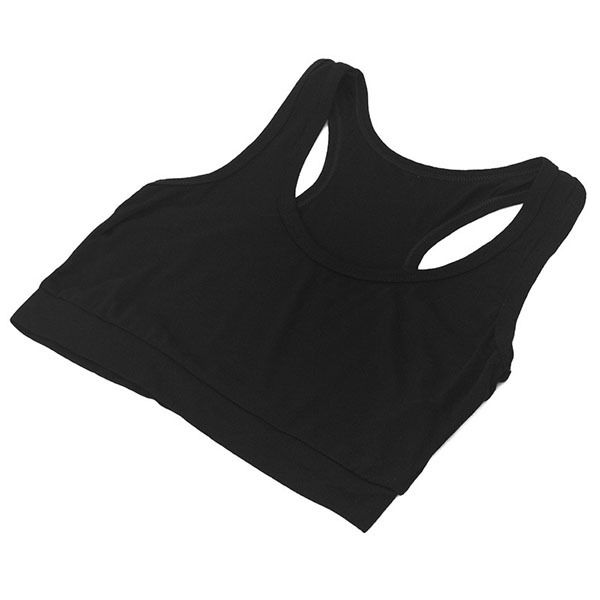 

candy color female women casual bra crop vest cotton vest braces, Black;white