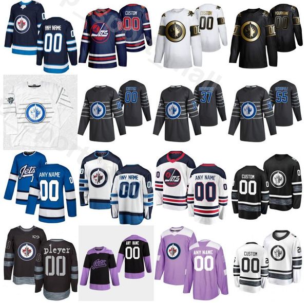 

customized ice hockey winnipeg jets golden edition 26 blake wheeler jerseys 2020 men 27 nikolaj ehlers 30 laurent brossoit 4 neal pionk, Black;red