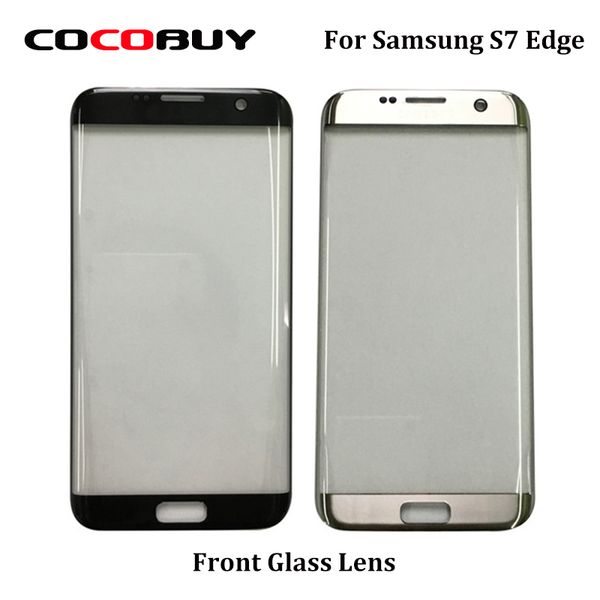 

aaa+ new replacement external glass for samsung galaxy s7 edge g935f lcd display touch screen front outer glass lens