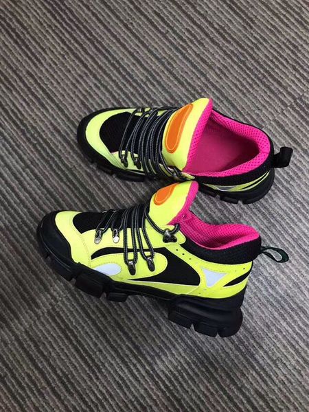 

designer shoes 2019 trend new listing men luxury casual shoes ladies height increase outdoor hiking shoes flashtrek removable crystas c13, Black