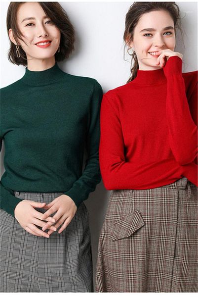 

clothing long sleeve female clothing warm style casual apprel full coats womens autumn designer sweater turtle neck solid color female, White;black