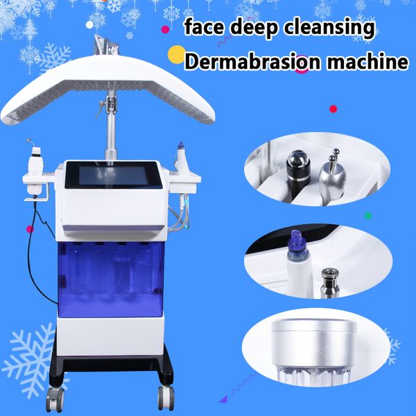 

professional hydro microdermabrasion hydrafacial skin care cleaner water aqua jet oxygen peeling spa dermabrasion machine with pdt