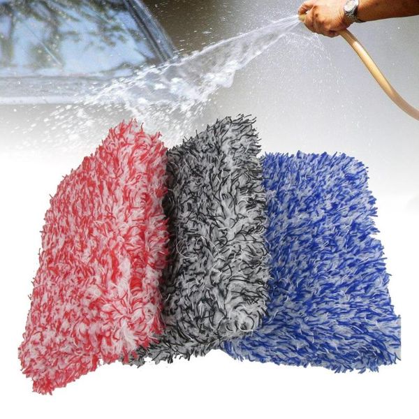 

car wash glove ultra soft microfiber auto car cleaning washing abosrption sponge cloth towel washing tool auto care tool