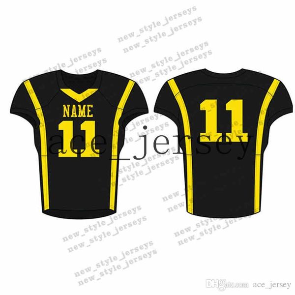 

89Men 2019 Youth Football Jerseys Army Green Wine Red Embroidery Logos Stitched Custom Any name Any number Jerseys