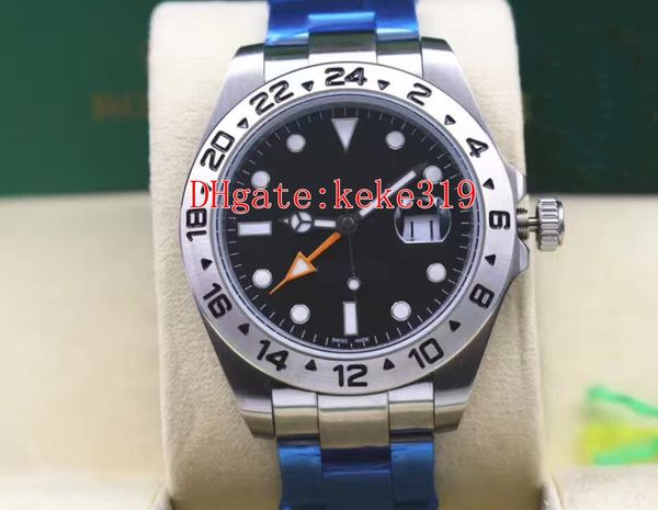 

fashion wristwatches explorer 216570-0002 216570 42mm stainless steel asia 2813 movement automatic mens watch watches, Slivery;brown