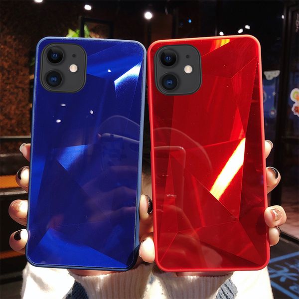 

алмаз 3d зеркало задняя крышка для iphone 11 pro case для iphone x xr xs max 8 7 6 6s plus прохладный чехол для iphone 11 pro max