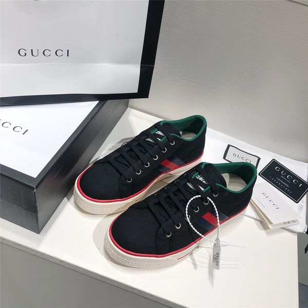 

2020 platform dirty shoes men and women sneakers casual flat shoes luxury retro shoes dhl 4, Black