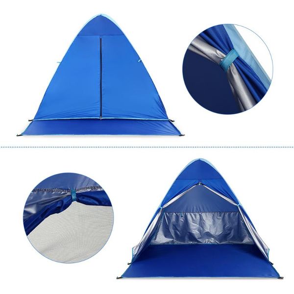 

ultralight folding tents automatic camping tent sunshelter outdoor tools 2 persons instant up beach rest anti-uv awning tents