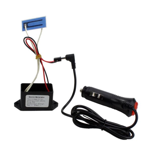 

car air purifiers new portable ozone generator dc12v 200mg long life ceramic plate or ozonizador