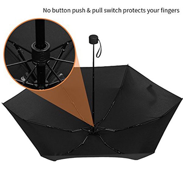 

компактный дорожный зонт солнце и дождь легкие тотализаторы маленький и компактный костюм для карманного черного цвета