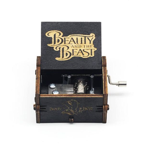 

carved queen wooden music box you are my sunshine-wooden engraved hand cranked music box birthday gift christmas gift