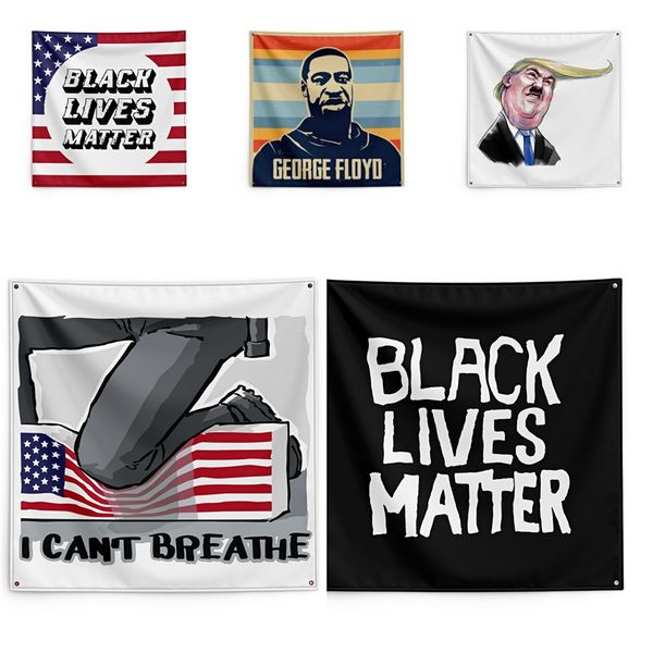 

fight for george floyd printing tapestry black lives matter 150*150cm tapestry #qa15359