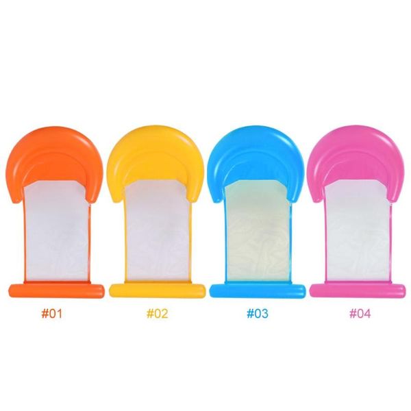 

pvc foldable water sports floating bed lounge chair inflatable float row