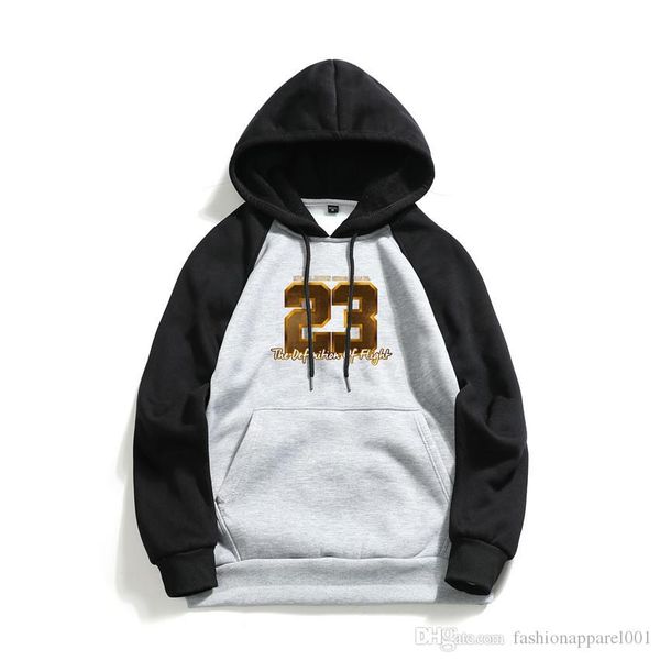 

23 количество mens конструктора толстовки мода мужчины женщины повседневная куртка мужская осень с капюшоном толстовка толстовка сыпучие 8 ц, Black