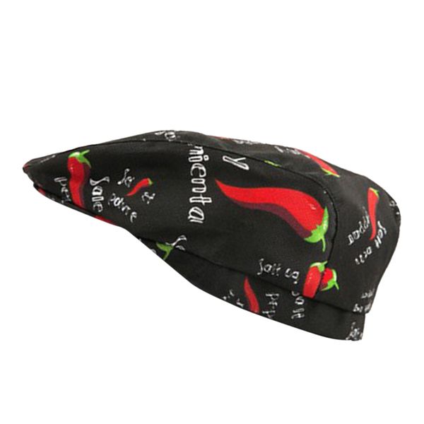 

мужская мода chef hat catering бейкер кук утконос берет golf cap chili печати