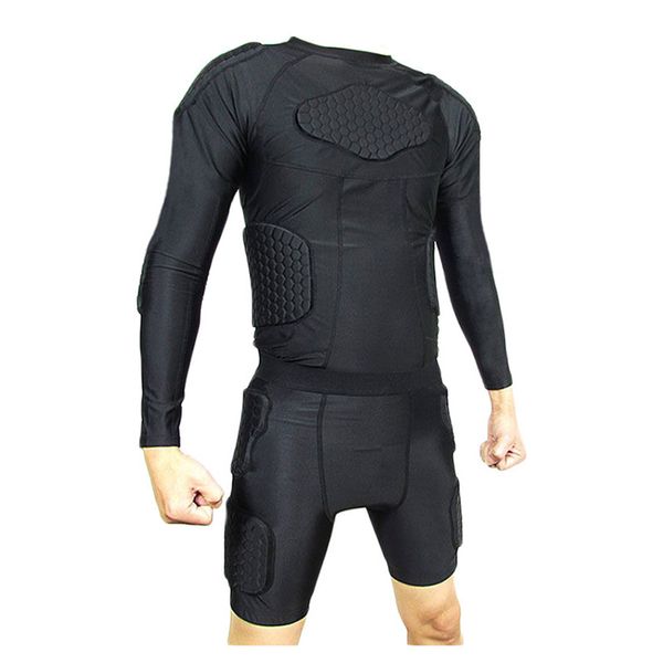

boxing volleyball practice anti collision basketball rugby gear suit soccer balls baseball boxing goalkeeper training roller-skating skating, Black;gray