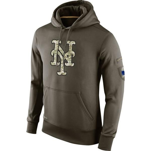 

new york sweatshirt mets olive salute to service ko performance baseball hoodie men women, Black