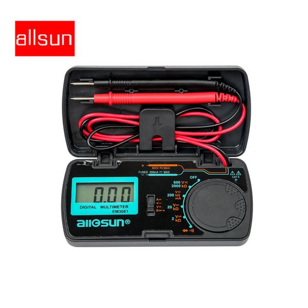 

all-sun digital multimeter for measuring dc and ac voltage em3081 diagnostic tester