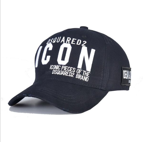

2020 selling designer hat d2 baseball caps icon cap embroidery luxury men's hat snapback cap adjustable golf cap 13 color, Blue;gray